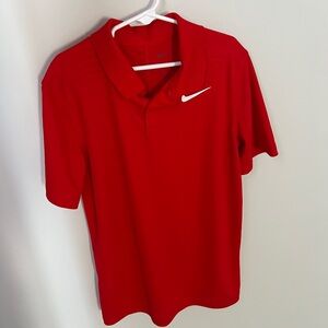 Nike Red Polo Shirt - Kids size M /never worn